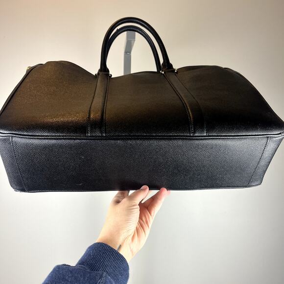 COACH Metropolitan Double Zip Business Case - Black - Picture 4 of 7